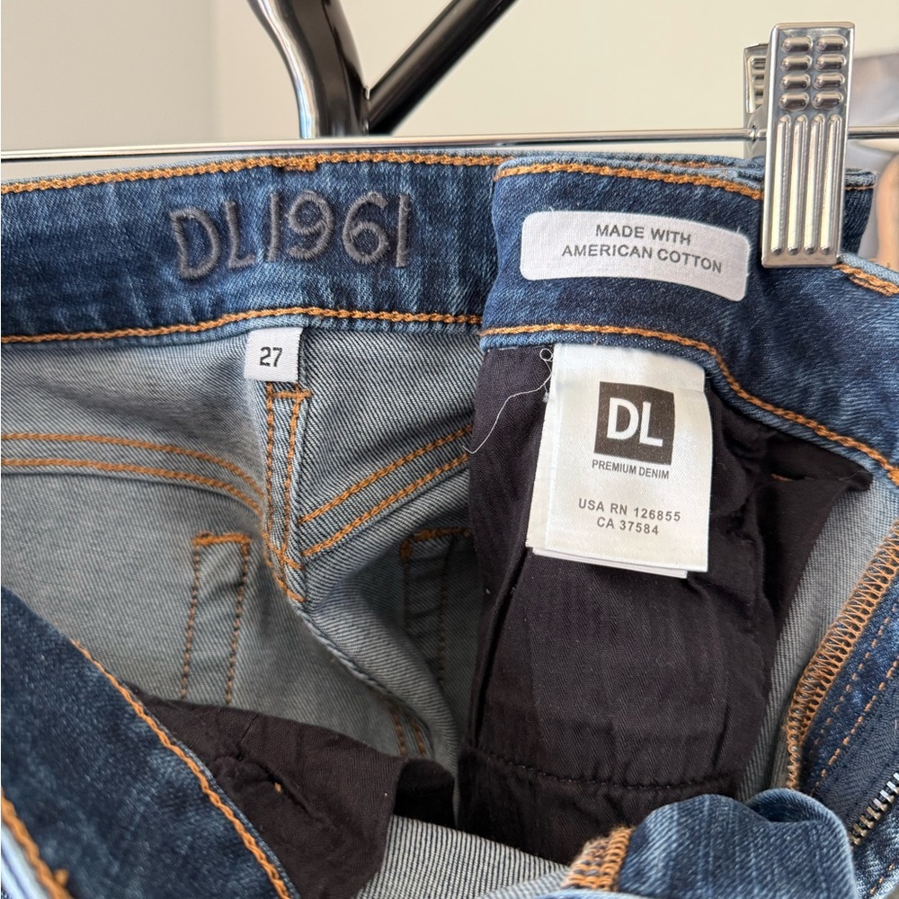 DL1961 Women’s-Florence Vintage Skinny Leg Look‎ Jeans in Indigo-Softfemcore - Picture 4 of 9
